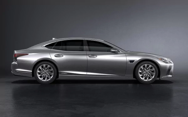 silver car car Lexus vehicle Lexus LS HD Desktop Wallpaper | Background Image