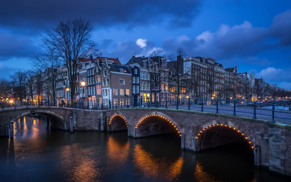 man made Amsterdam HD Desktop Wallpaper | Background Image