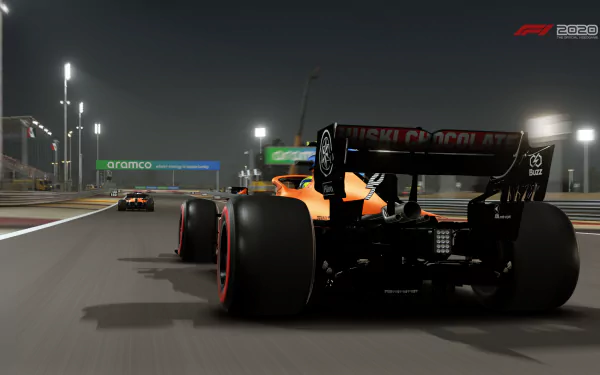 McLaren F1 Team MCL35 video game F1 2020 HD Desktop Wallpaper | Background Image