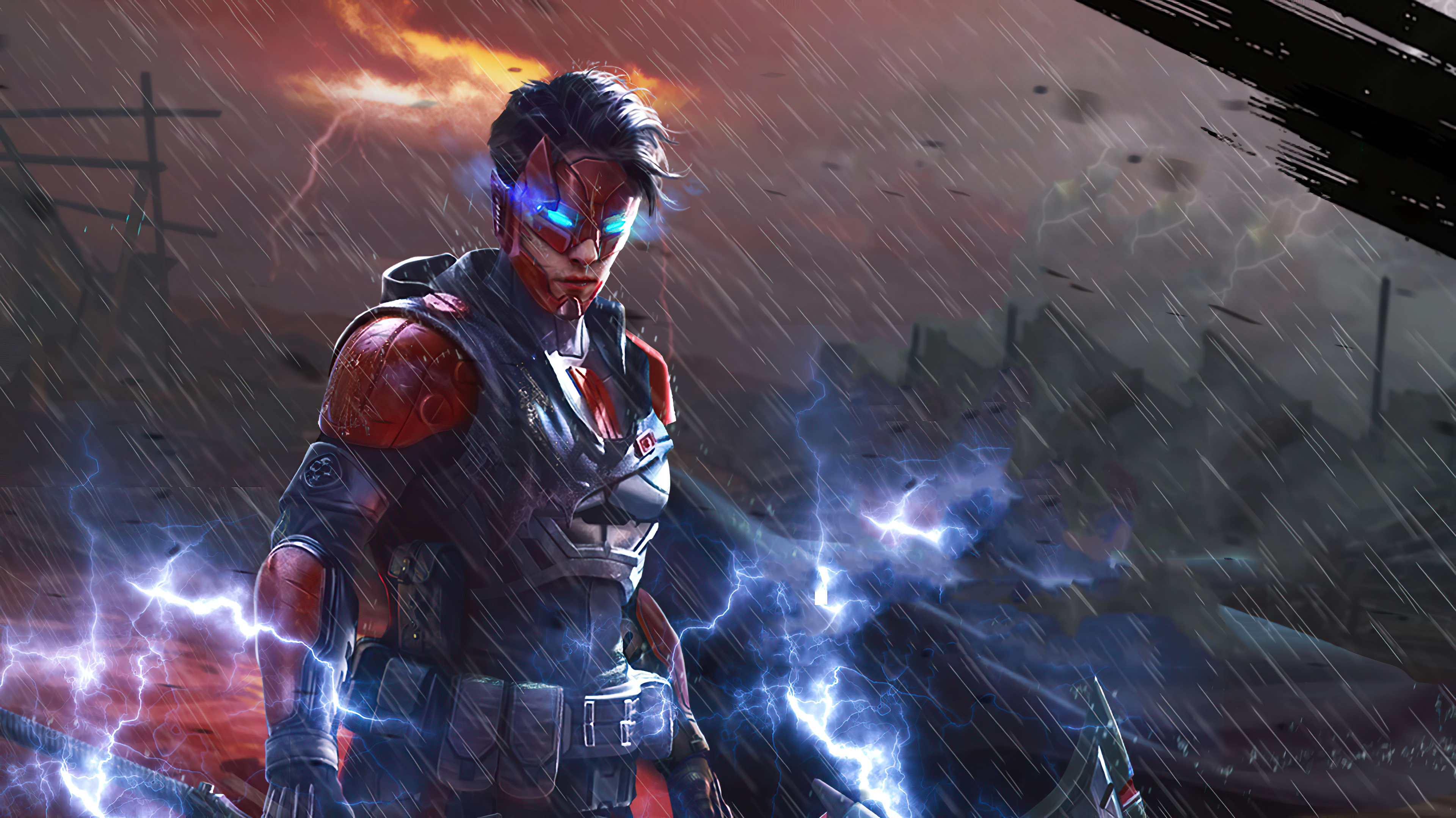 Intense Flame Hero-Live Wallpaper - free download