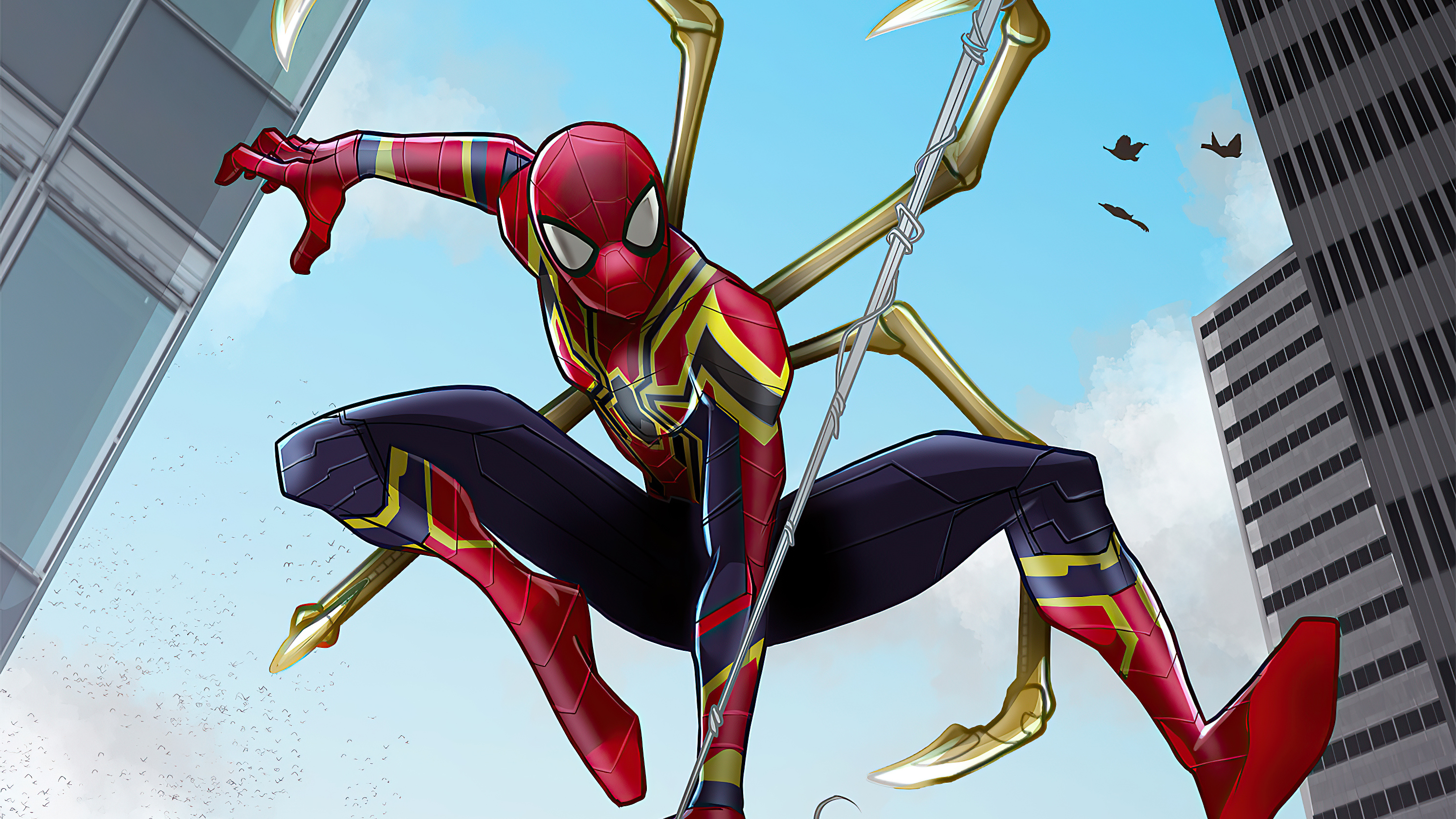 40+ Iron Spider HD Wallpapers and Backgrounds