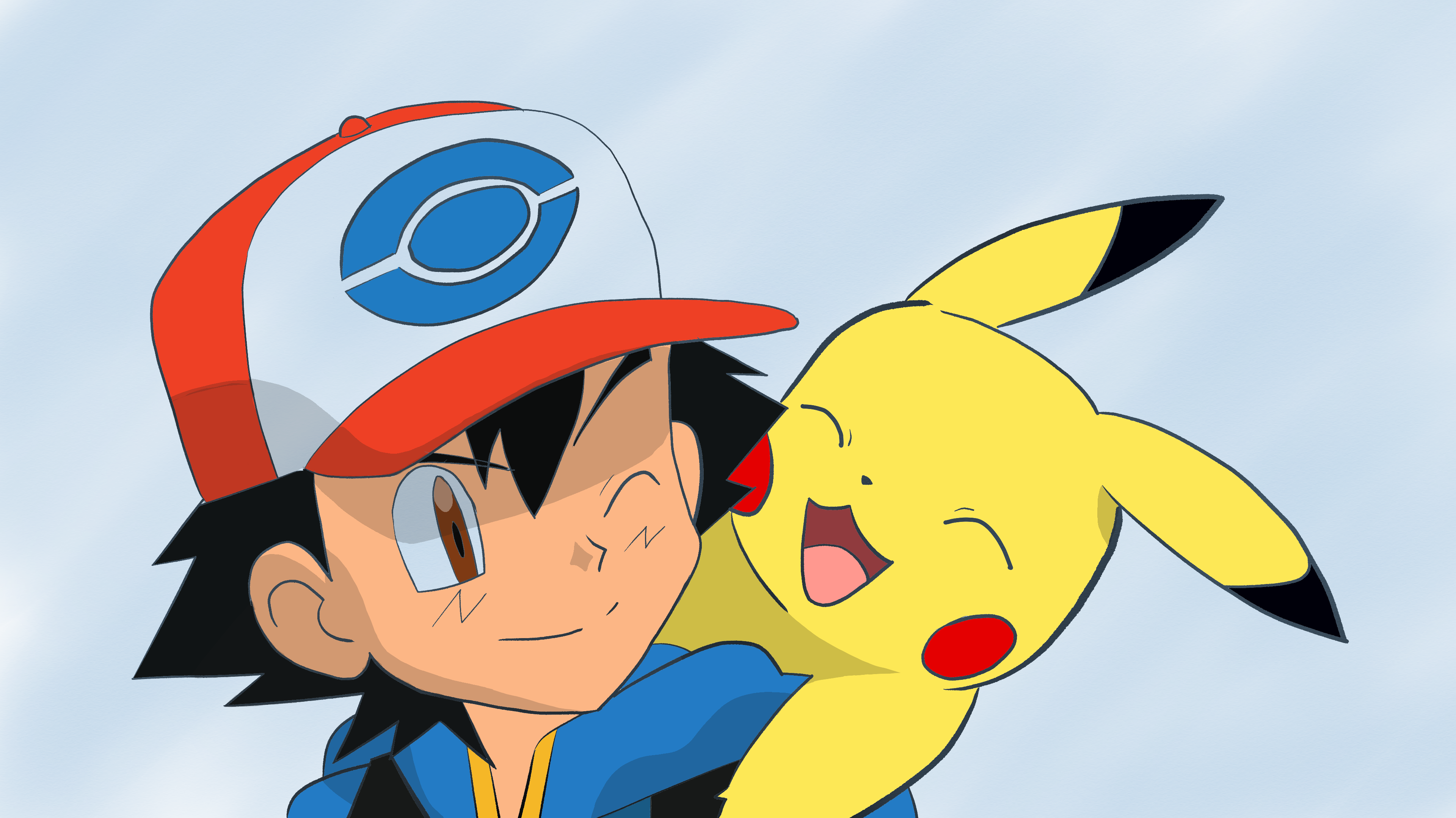 Ash And Pikachu