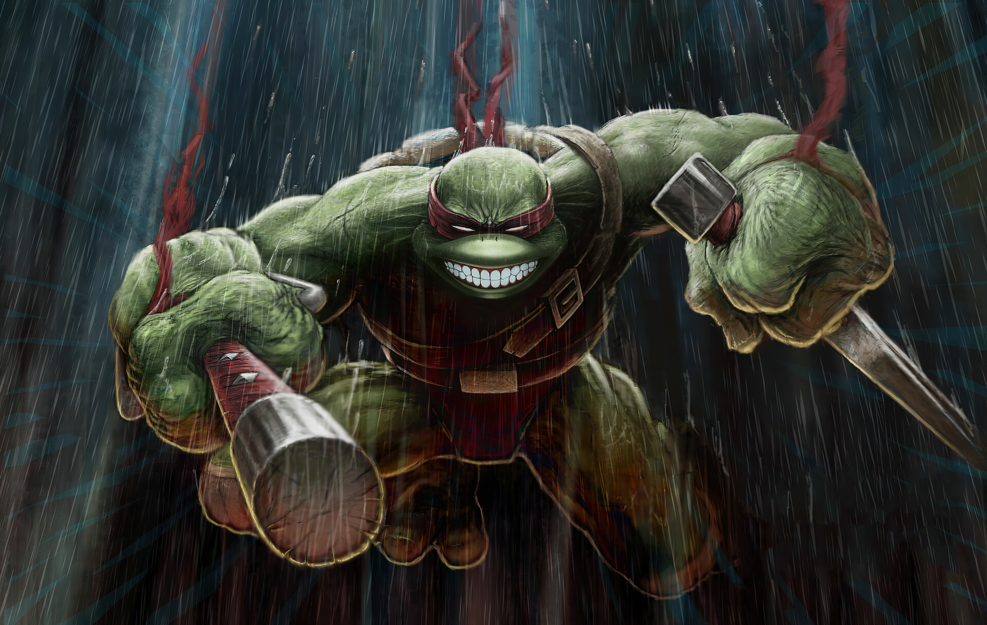 Teenage Mutant Ninja Turtles 4k Ultra HD Wallpaper by Richard Harrison