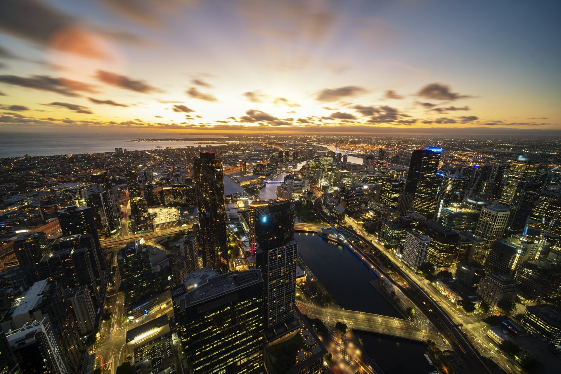 Download Australia Man Made Melbourne 4k Ultra HD Wallpaper