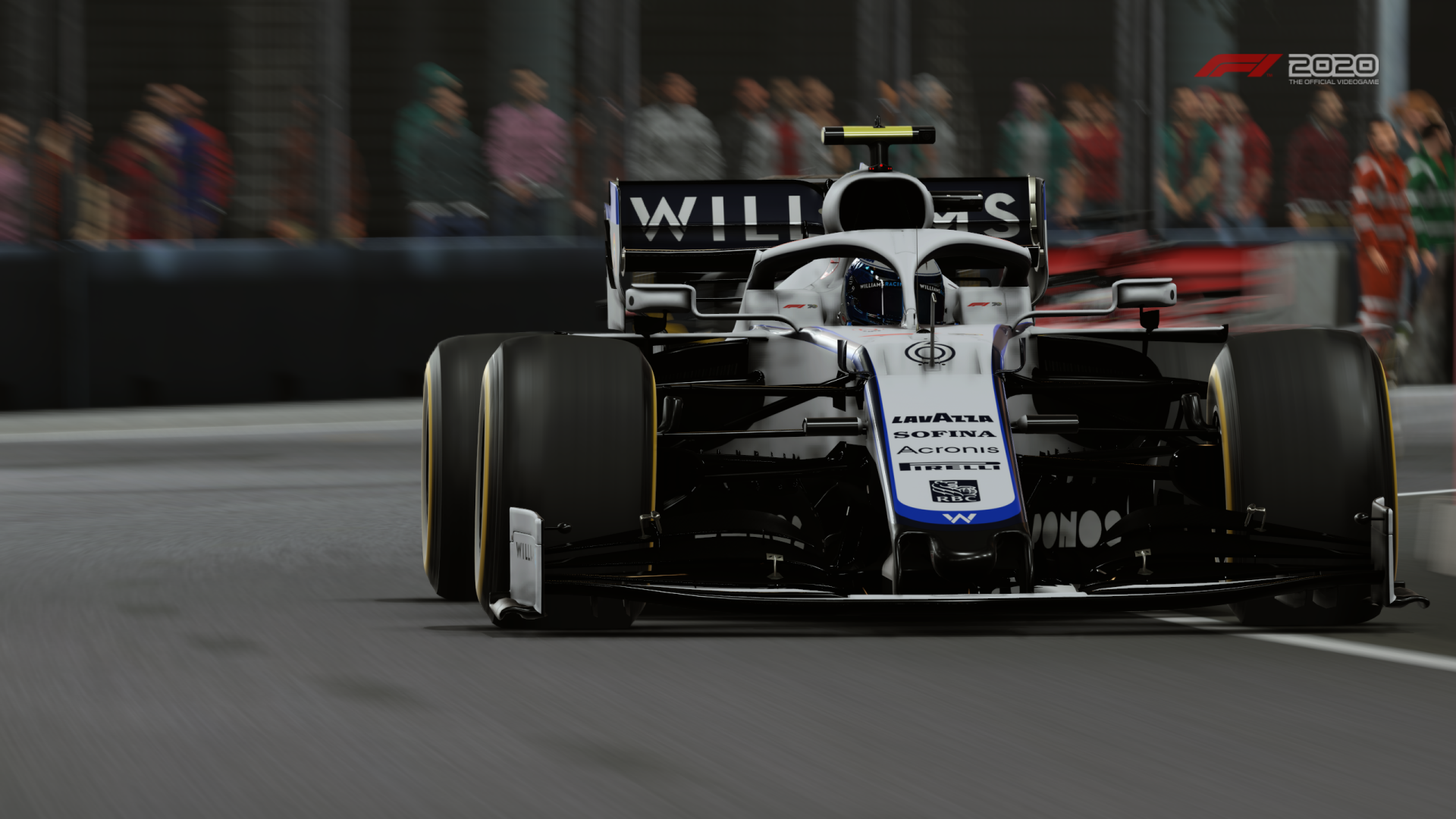 Download Williams FW43 Video Game F1 2020 HD Wallpaper by FLX-II