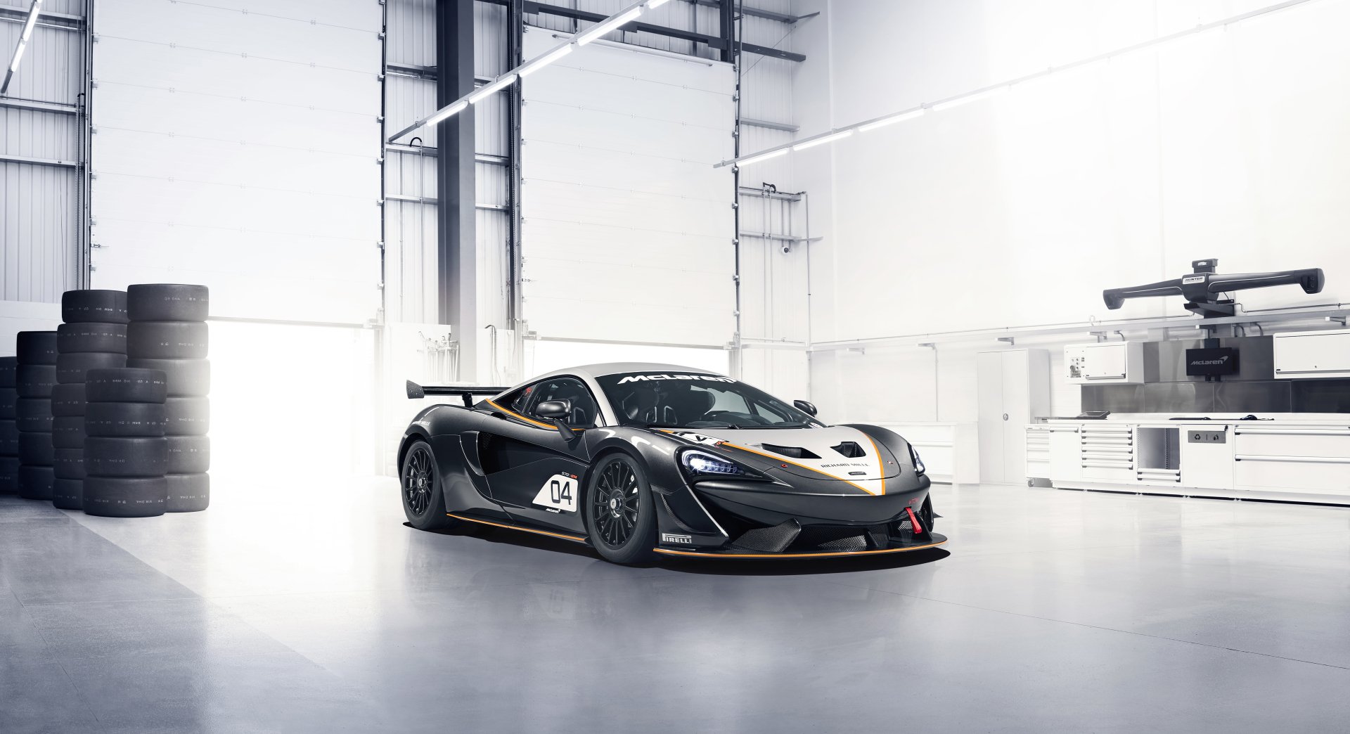 Download Supercar McLaren 570S McLaren Car Vehicle McLaren 570S GT4 4k Ultra HD Wallpaper