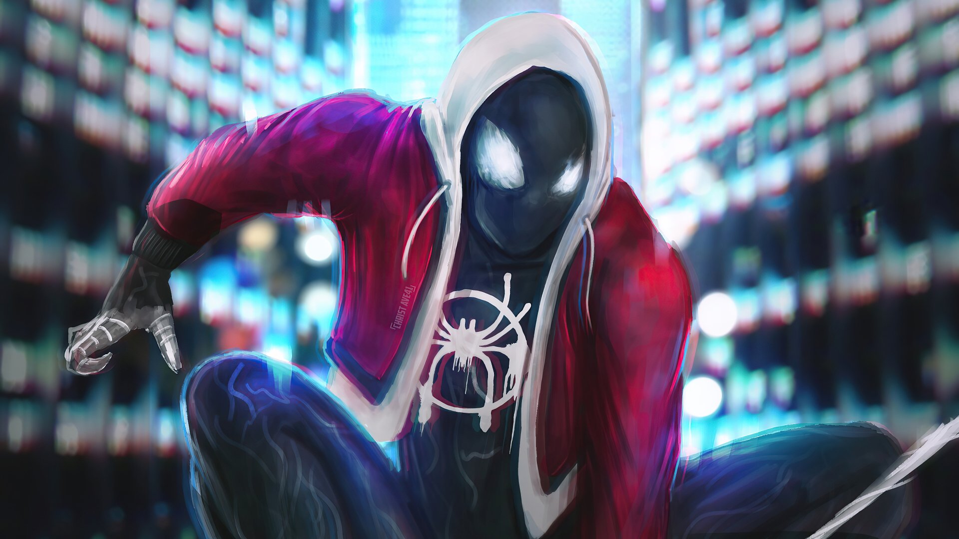 Download Miles Morales Comic Spider Man 4k Ultra HD Wallpaper by Christ Ave41