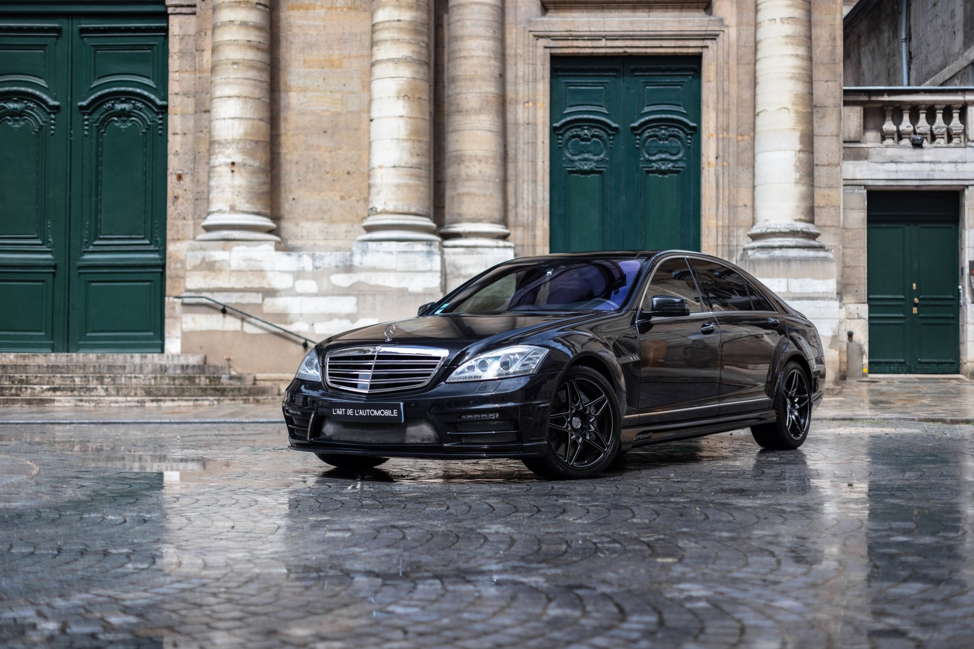 Download Black Car Car Mercedes-Benz Vehicle Mercedes-Benz S-Class 8k Ultra HD Wallpaper