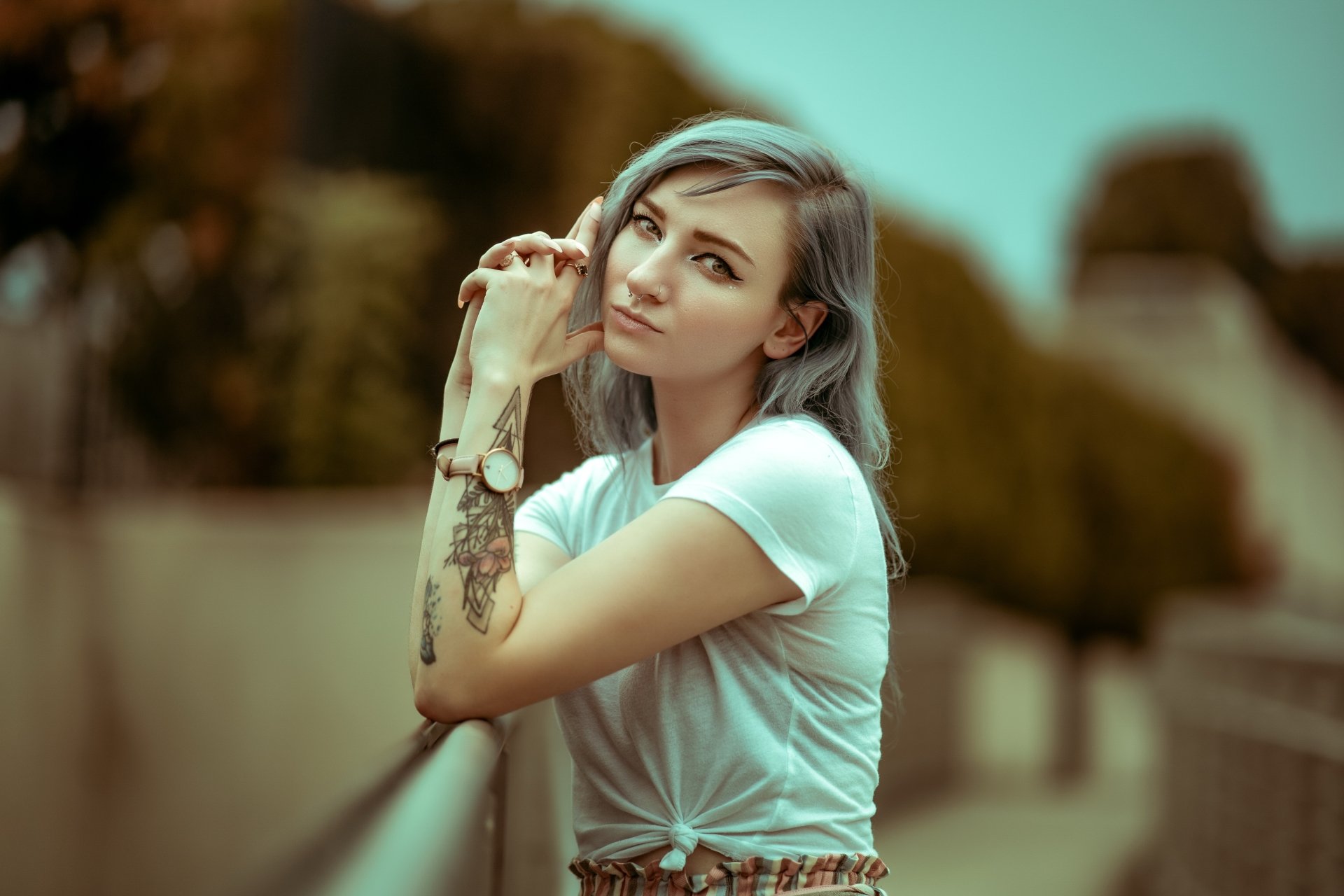 Download Woman Tattoo 4k Ultra HD Wallpaper