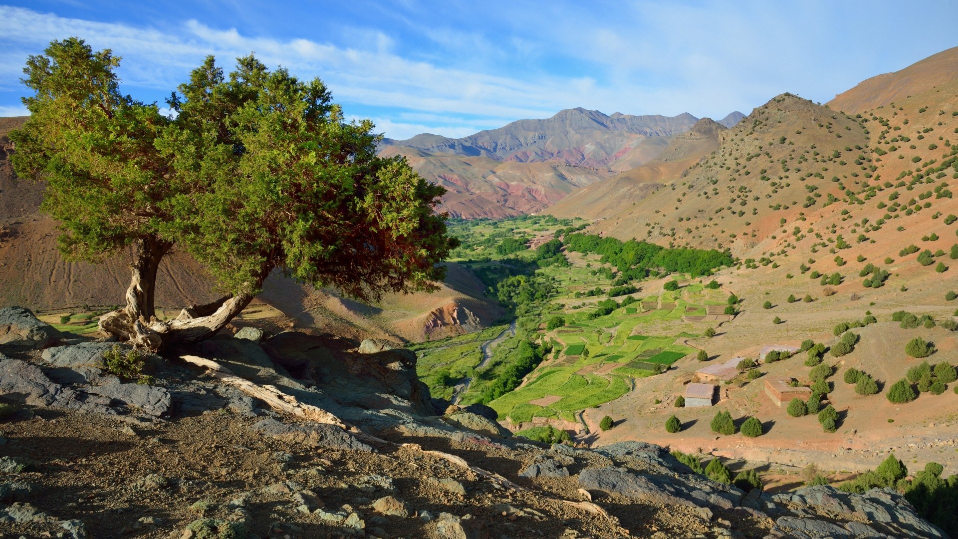 Download Morocco Africa Nature Mountain 4k Ultra HD Wallpaper