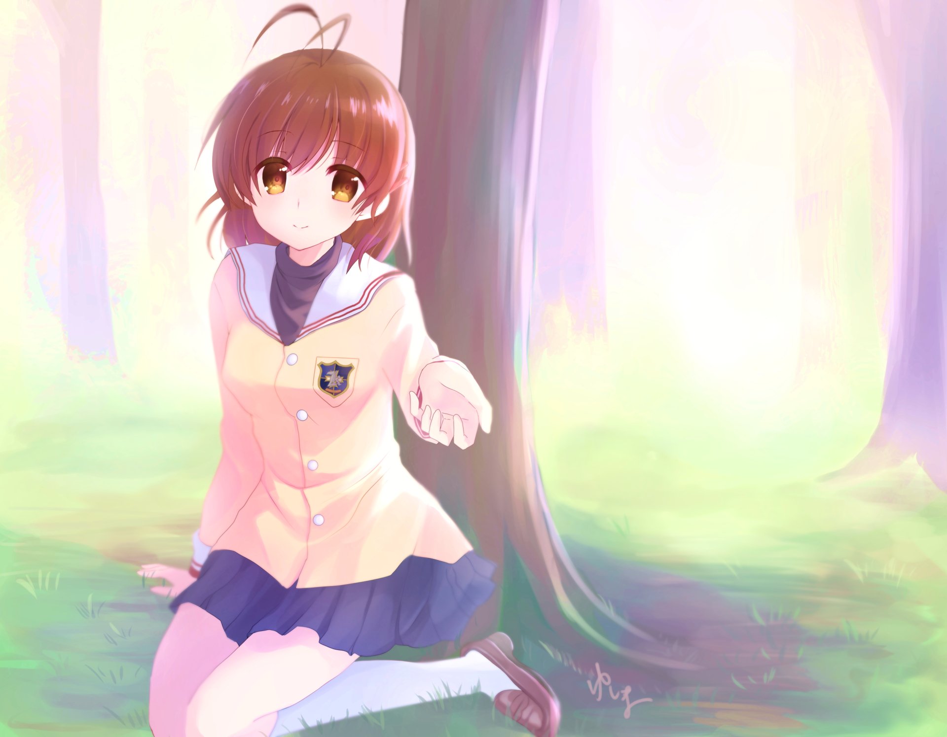 Download Nagisa Furukawa Anime Clannad HD Wallpaper by 万冬しま