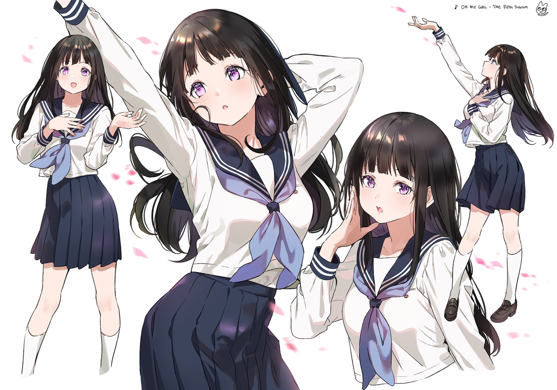 Download School Uniform Eru Chitanda Anime Hyouka HD Wallpaper by mery