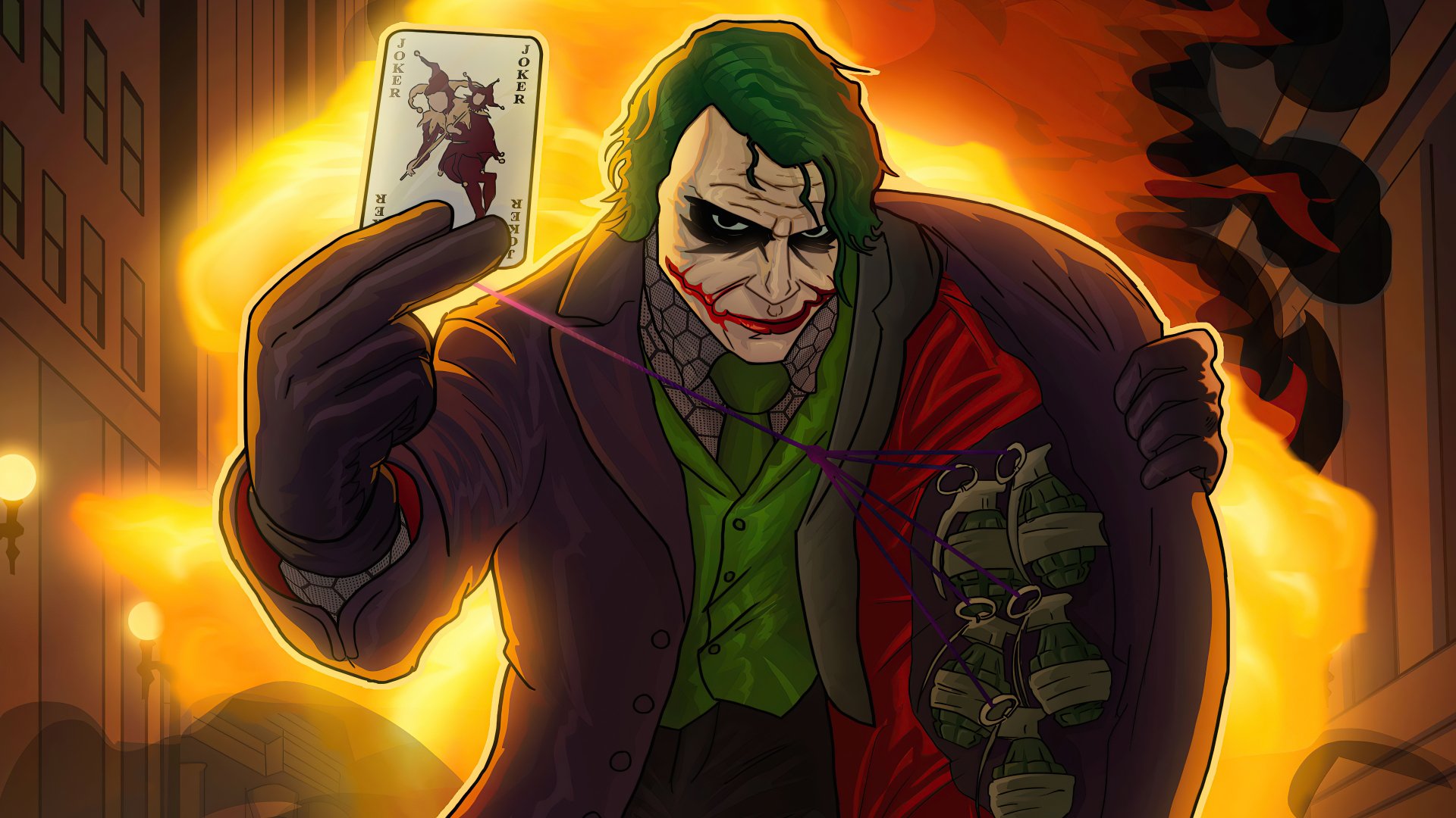 Download DC Comics Comic Joker 4k Ultra HD Wallpaper by Leandro Raimundo