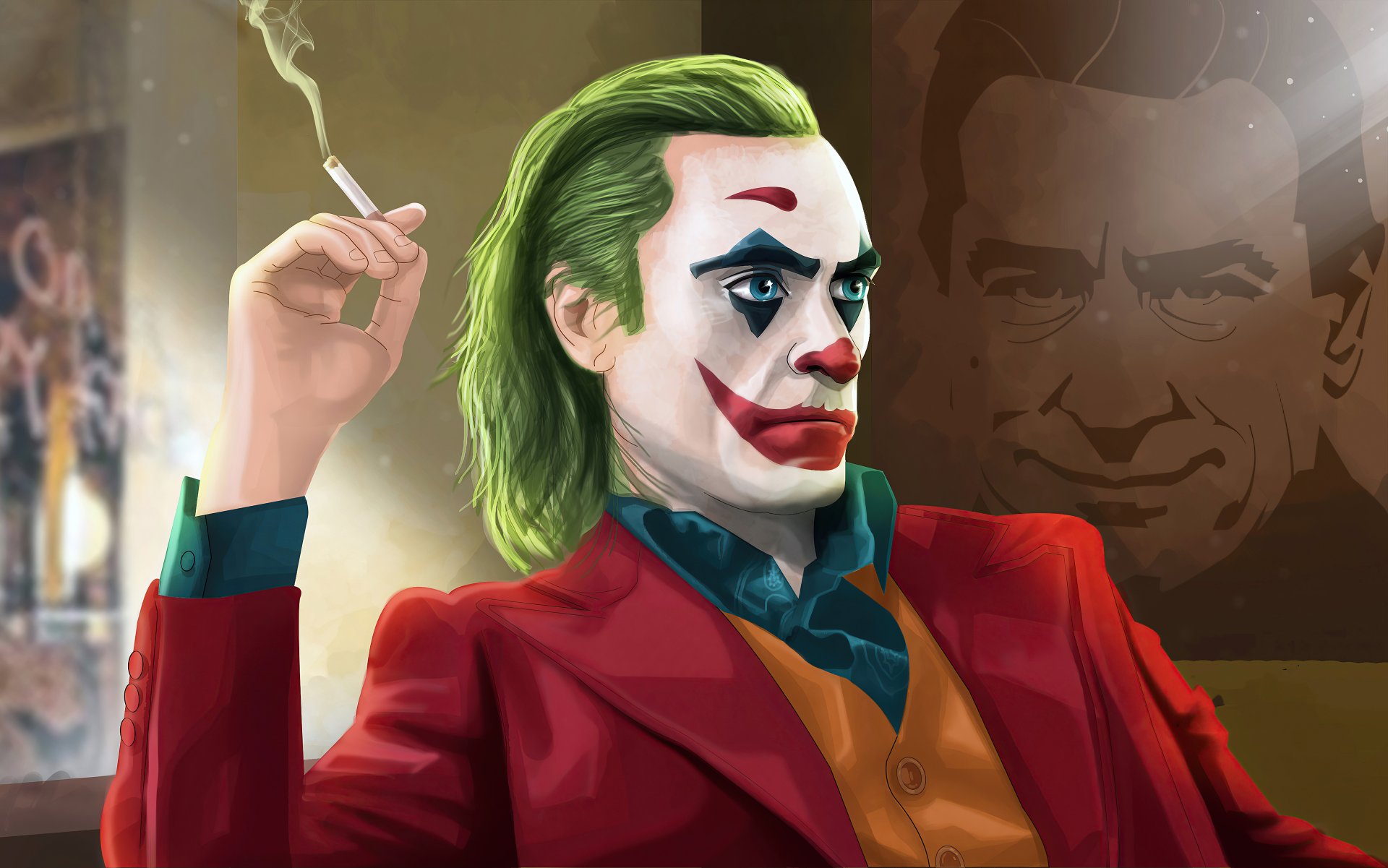 Download DC Comics Movie Joker 4k Ultra HD Wallpaper by Nelson Tiapa