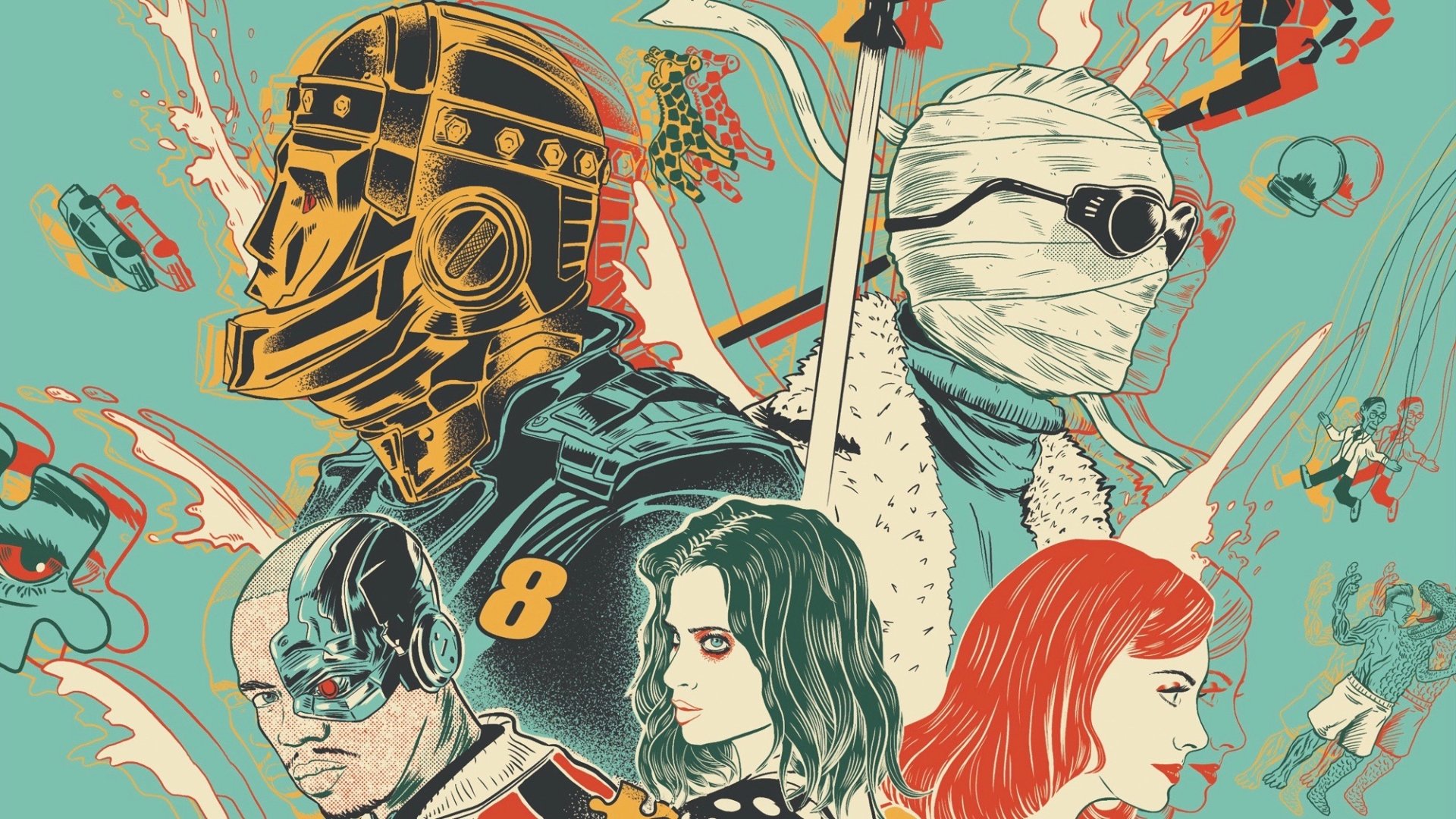 Doom Patrol HD Wallpaper | Background Image | 2000x1125