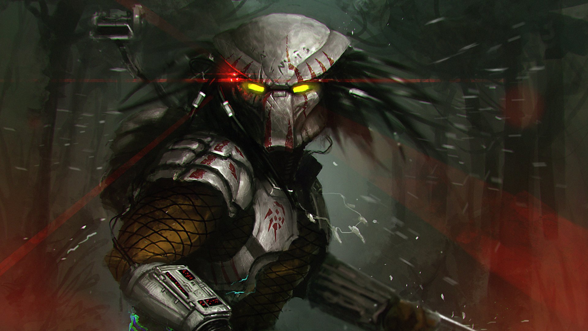 Download Sci Fi Predator Alien Vs. Predator HD Wallpaper by Stephen Sykes