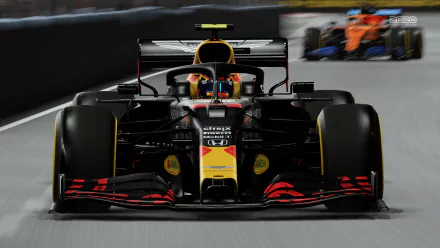 Aston Martin Red Bull Racing RB16 video game F1 2020 HD Desktop Wallpaper | Background Image