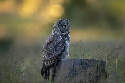 stump bird Animal owl HD Desktop Wallpaper | Background Image