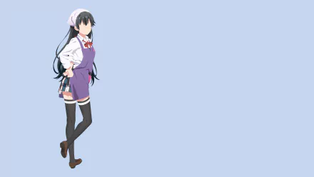 My Teen Romantic Comedy SNAFU minimalist Yukino Yukinoshita Anime minimalist anime HD Desktop Wallpaper | Background Image