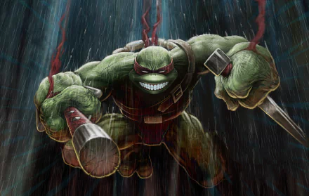 Raphael (TMNT) Comic Teenage Mutant Ninja Turtles HD Desktop Wallpaper | Background Image