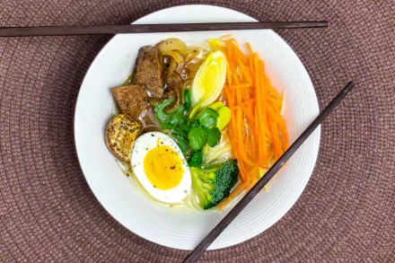  Simple homemade Ramen soup by Melanie Dompierre