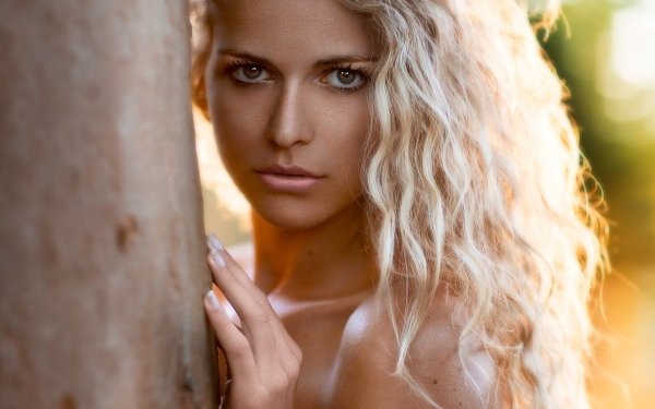 Women Beautiful Model Blonde Portrait HD Wallpaper | Background Image
