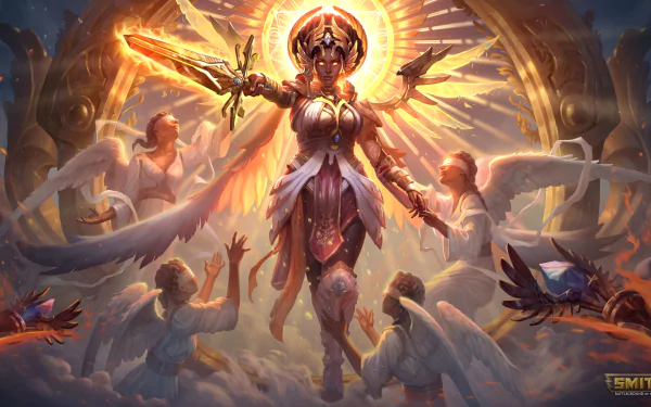 Yemoja (Smite) video game Smite HD Desktop Wallpaper | Background Image