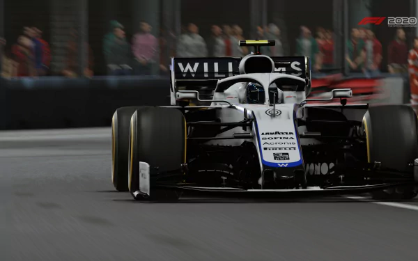 Williams FW43 video game F1 2020 HD Desktop Wallpaper | Background Image
