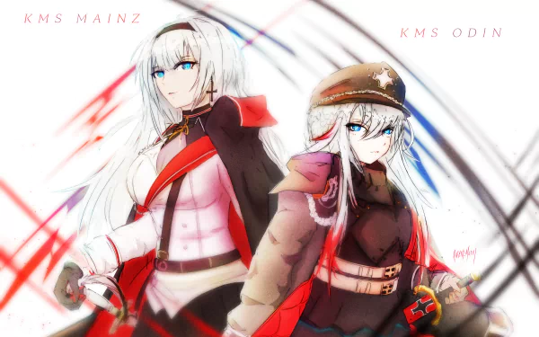 Odin (Azur Lane) Mainz (Azur Lane) Anime Azur Lane HD Desktop Wallpaper | Background Image