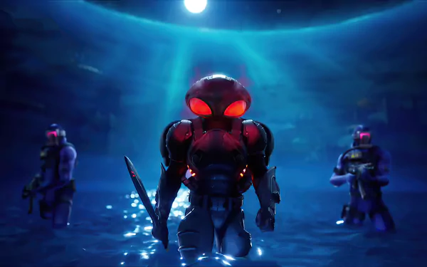 Black Manta video game Fortnite HD Desktop Wallpaper | Background Image