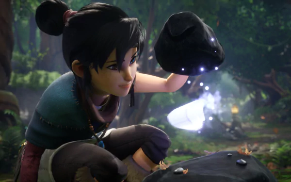 Kena (Kena: Bridge Of Spirits) video game Kena: Bridge of Spirits HD Desktop Wallpaper | Background Image