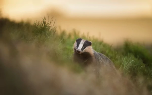Animal badger HD Desktop Wallpaper | Background Image