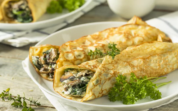 food crêpe HD Desktop Wallpaper | Background Image