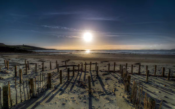 Ireland coast sea nature beach HD Desktop Wallpaper | Background Image