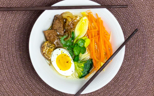  Simple homemade Ramen soup by Melanie Dompierre