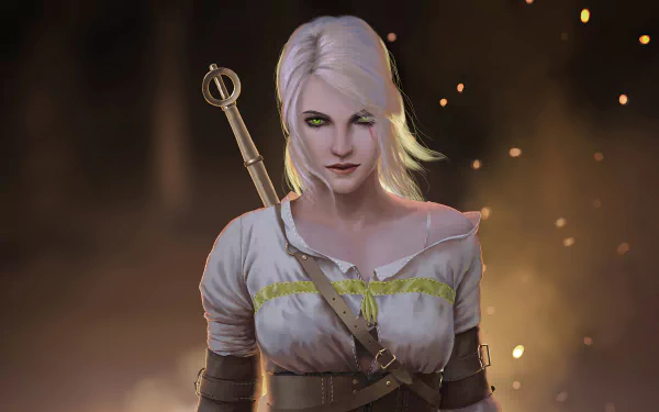 Ciri (The Witcher) video game The Witcher 3: Wild Hunt HD Desktop Wallpaper | Background Image