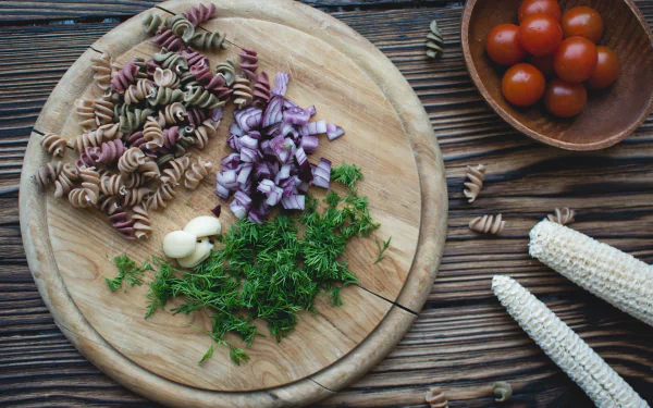 Pasta fusilli prepared for cooking by Jakub Kapusnak