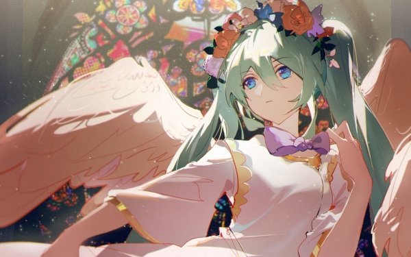 Anime Vocaloid Hatsune Miku HD Wallpaper | Background Image