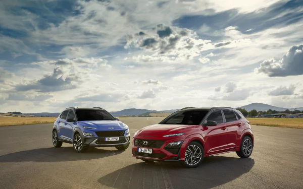 SUV car Hyundai vehicle Hyundai Kona HD Desktop Wallpaper | Background Image