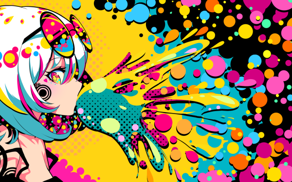 Anime Original Colorful HD Wallpaper | Background Image