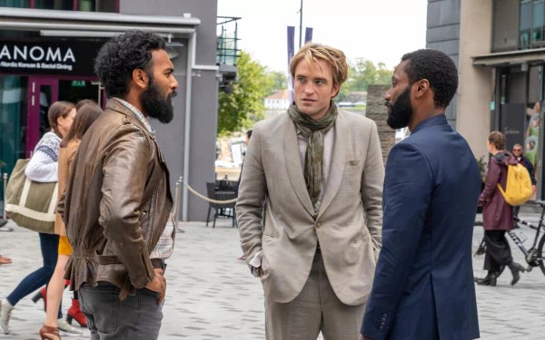 Himesh Patel Robert Pattinson John David Washington movie Tenet HD Desktop Wallpaper | Background Image