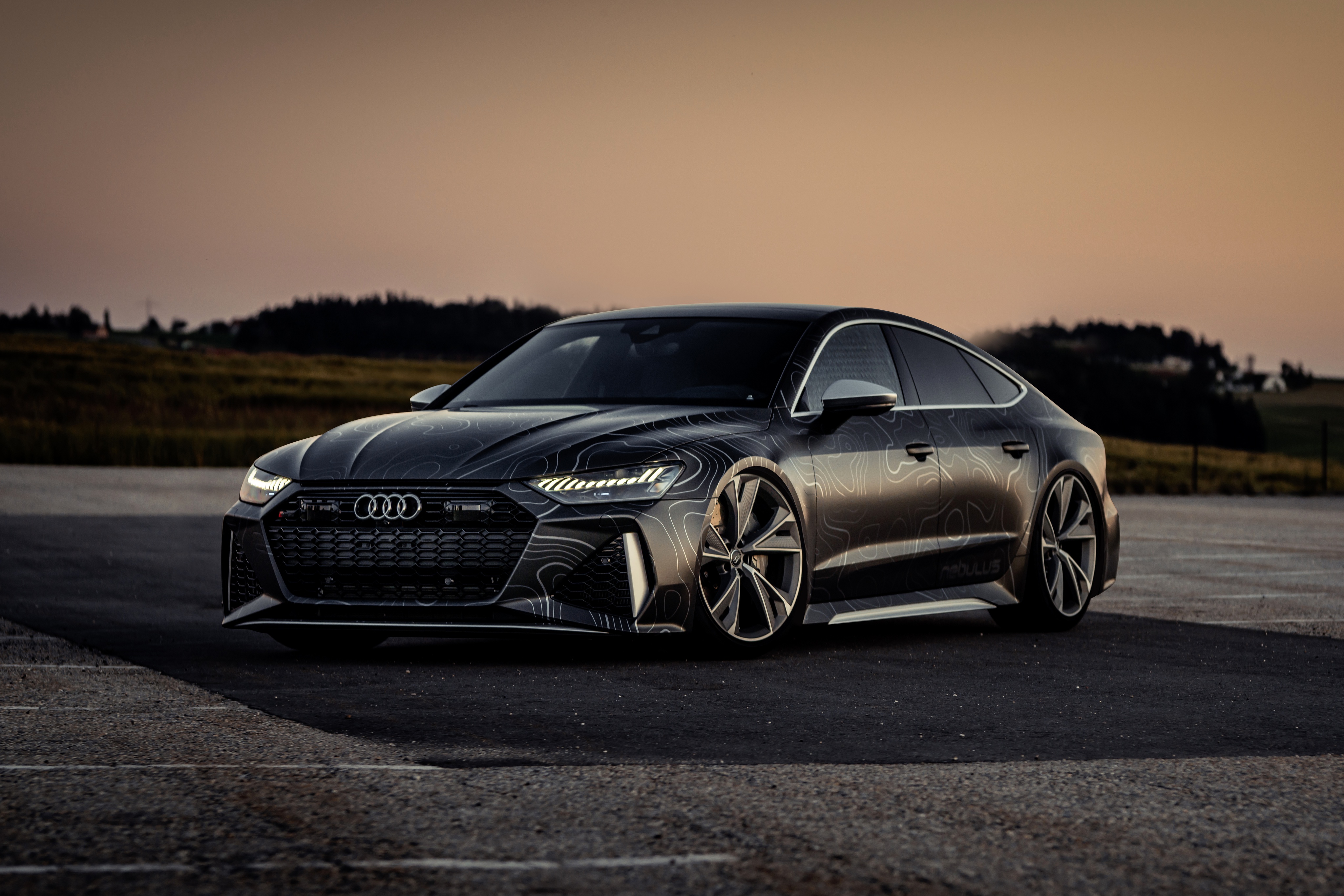 Download Black Car Car Audi Vehicle Audi RS7 4k Ultra HD Wallpaper Download Black Car Car Audi Vehicle Audi RS7 4k Ultra HD Wallpaper