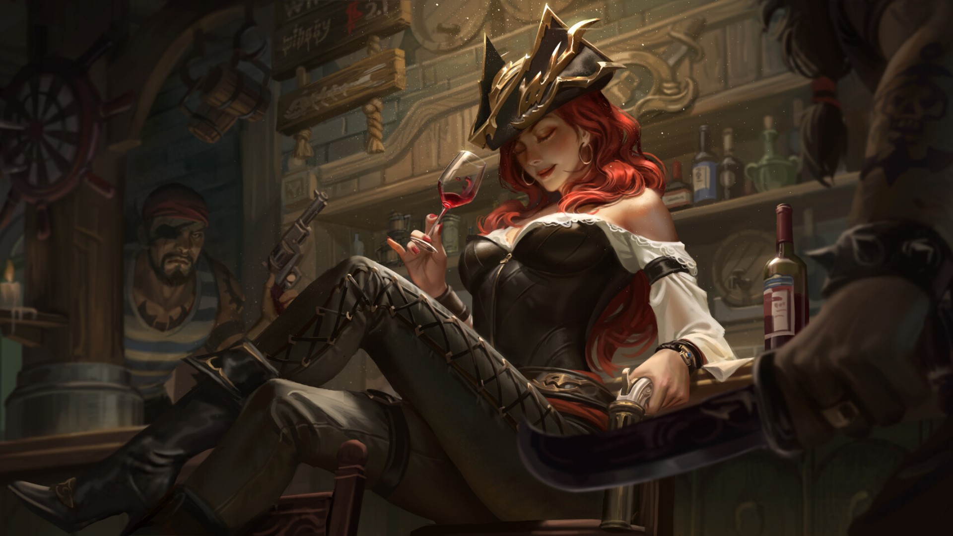 130 Miss Fortune League Of Legends Pap is De Parede HD E Planos De Fundo