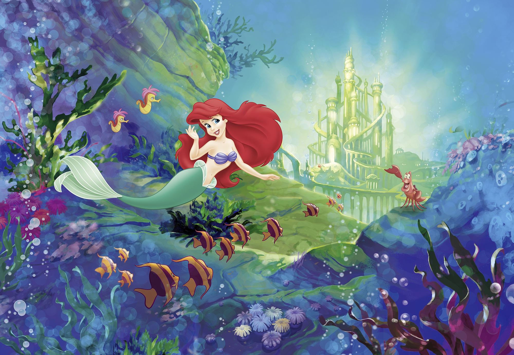 The Little Mermaid (1989) HD Wallpaper | Background Image | 2000x1381