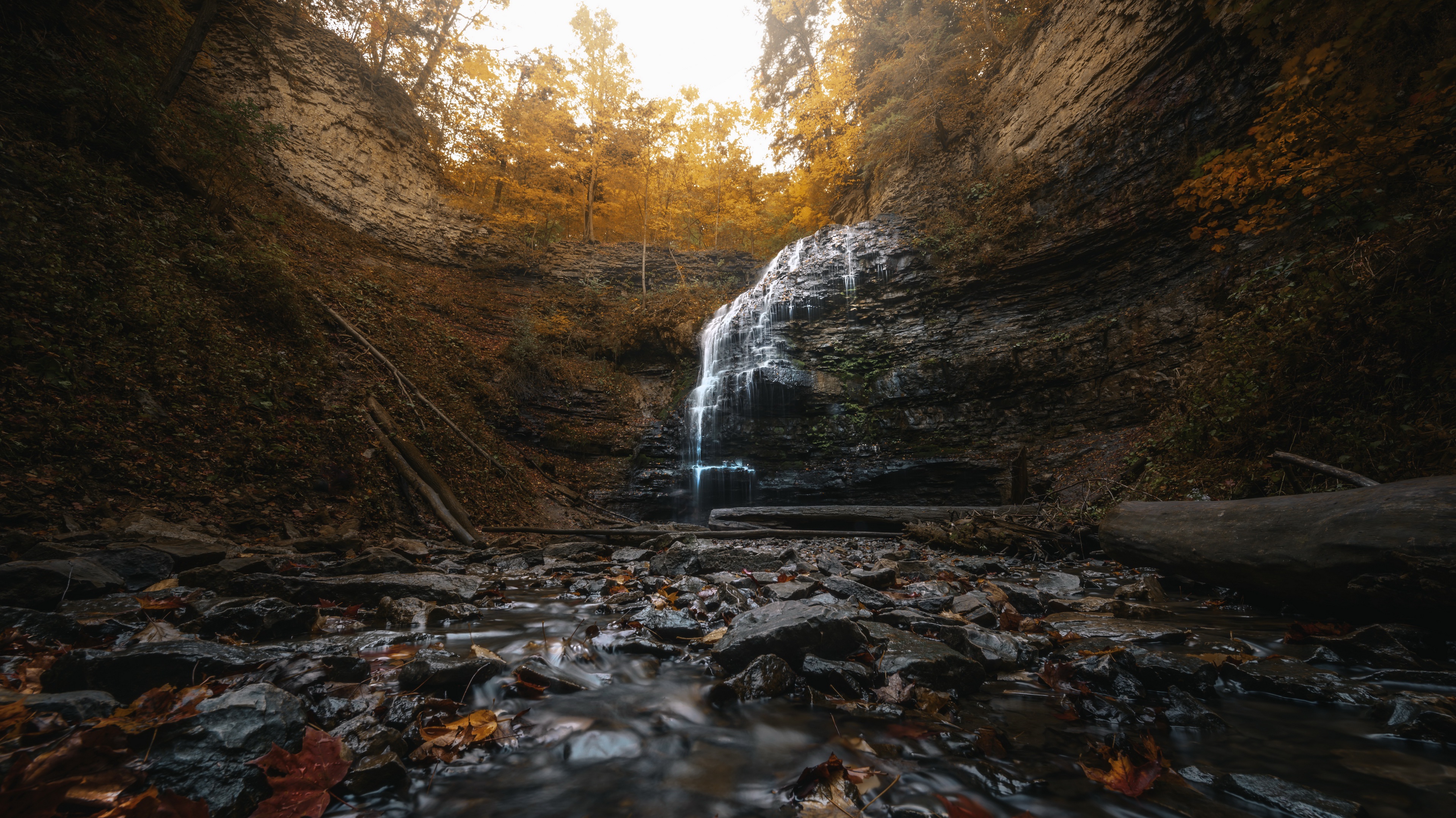 Nature Waterfall 4k Ultra HD Wallpaper