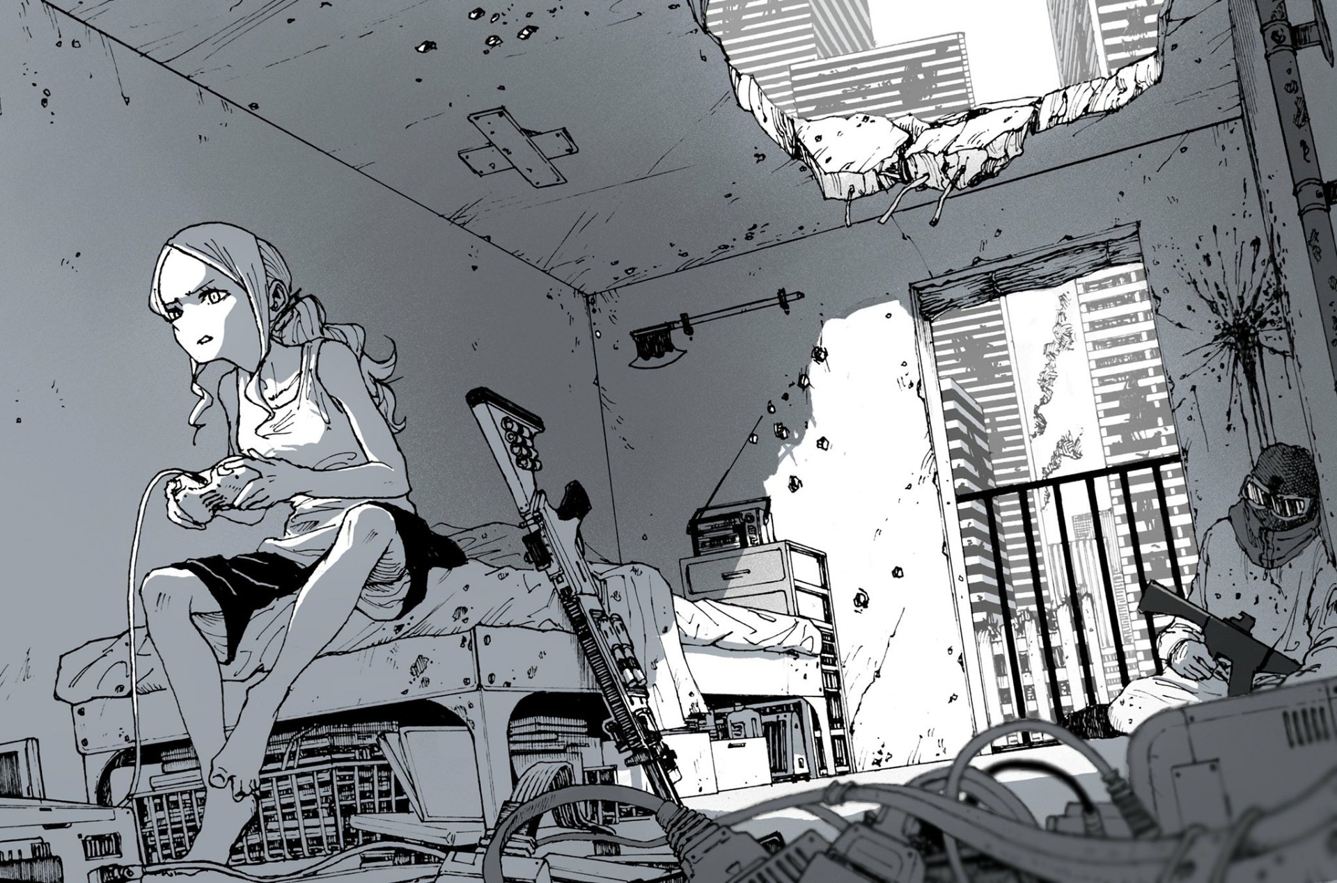 Download Anime Original HD Wallpaper by omao