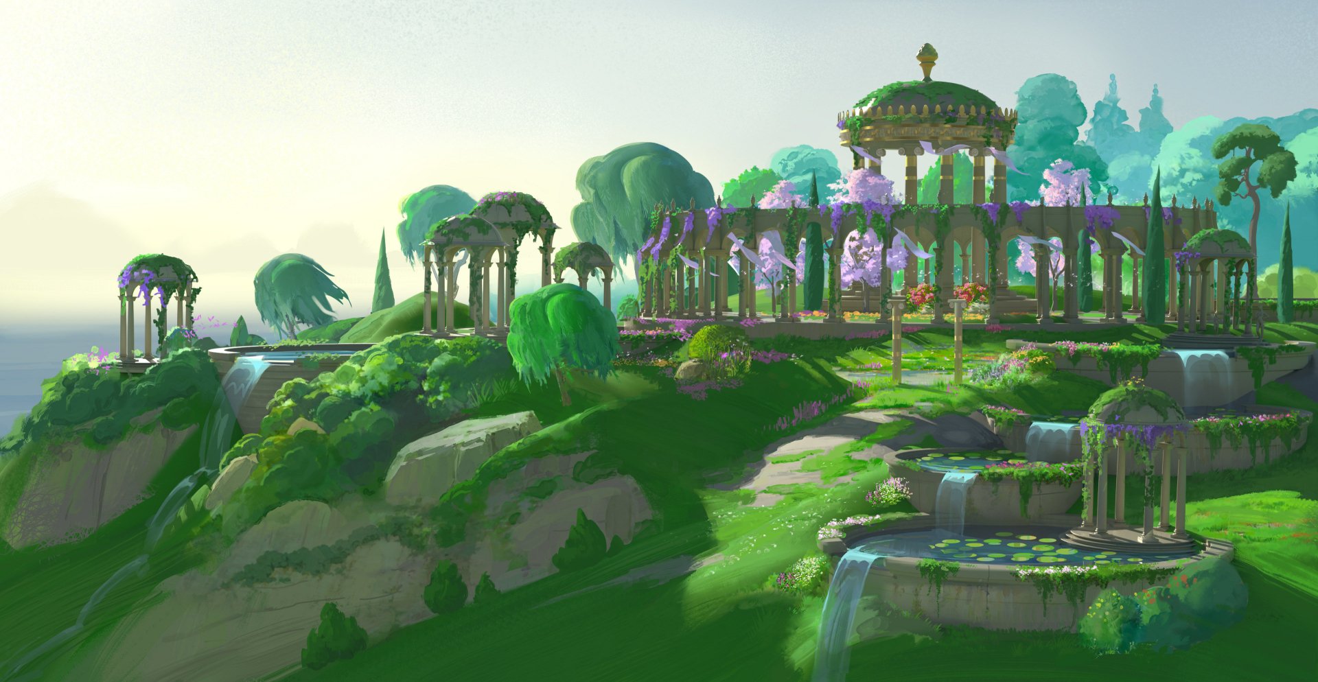 Download Video Game Immortals Fenyx Rising HD Wallpaper