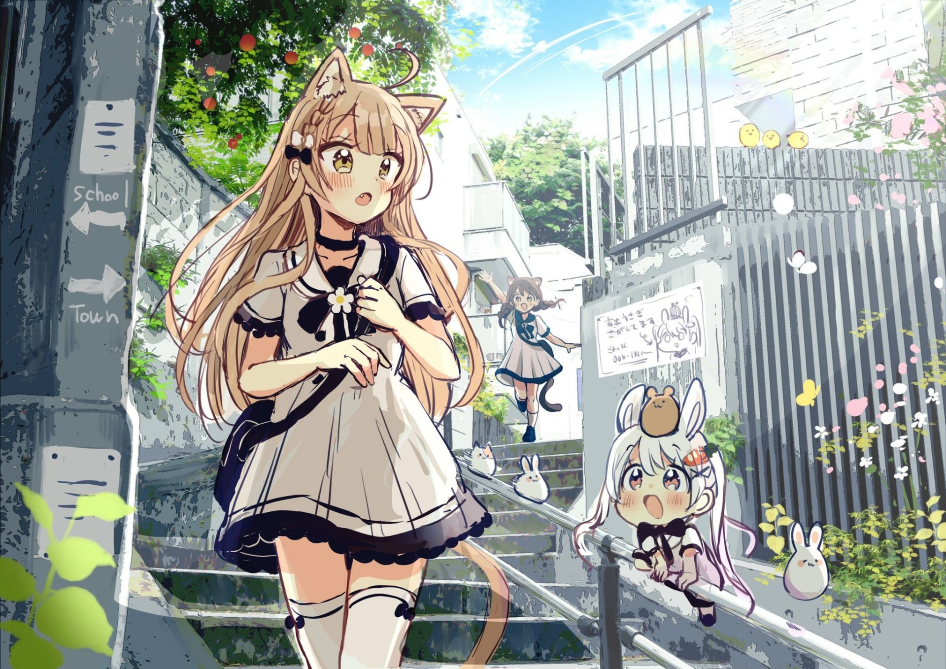 Download Anime Original HD Wallpaper by 佐倉おりこ