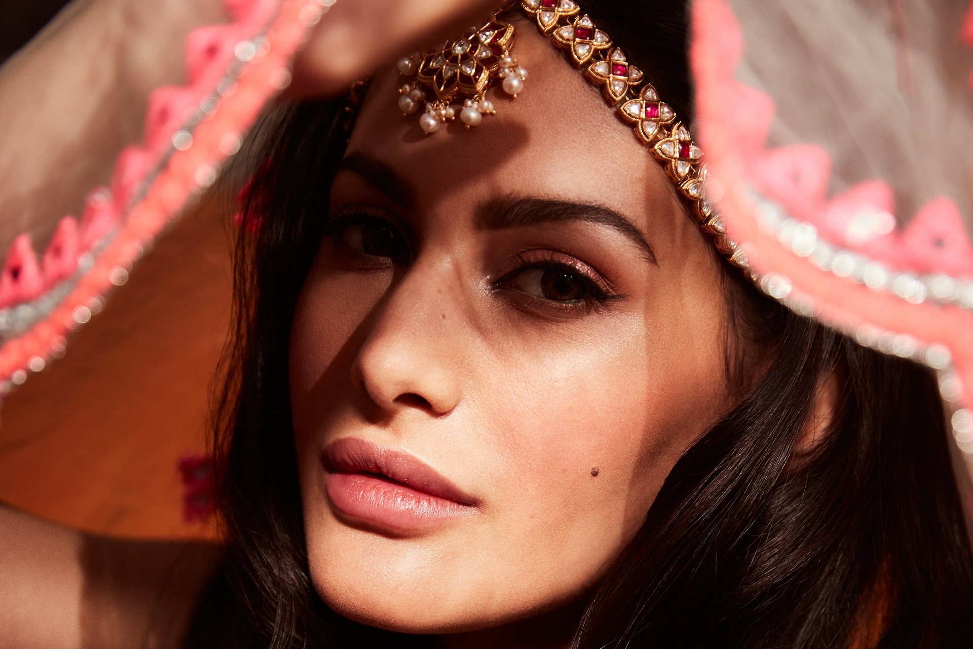 Download Face Bollywood Actress Indian Celebrity Amyra Dastur HD Wallpaper