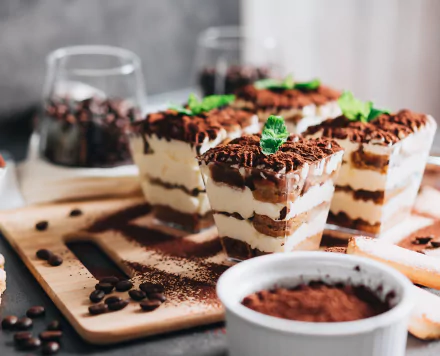 tiramisu pastry food dessert HD Desktop Wallpaper | Background Image